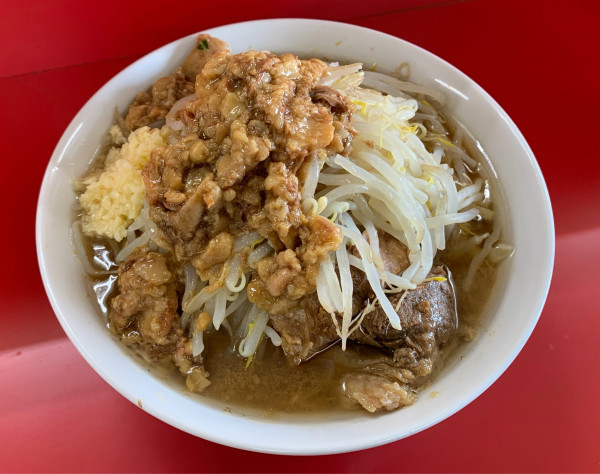 「小ラーメン（麺少なめ250g）」@ラーメン二郎 柏店の写真