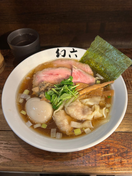 「特製醤油そば　１，４００円」@中華そば 幻六の写真