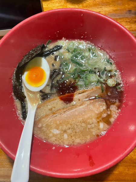 「極　赤丸新味」@一風堂 山王店の写真