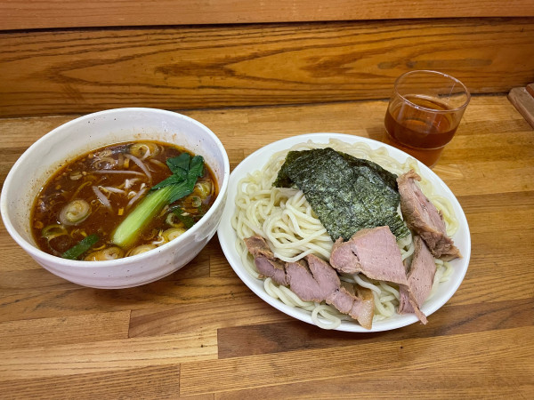 「味噌つけ麺　中盛り」@はじめの写真