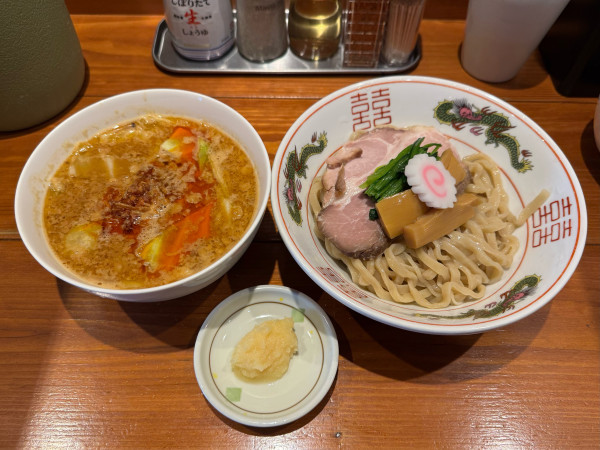 「【限定】背脂味噌つけ麺」@麺屋 真心の写真