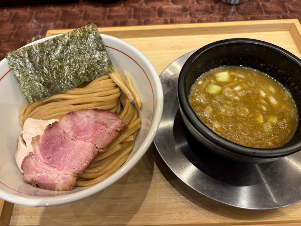 「海老つけそば1380円」@特級鶏蕎麦龍介 テクノパーク桜店の写真