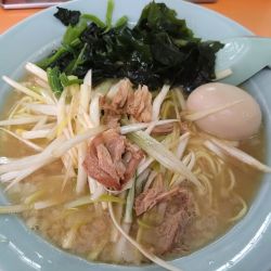ネギラーメン、味玉