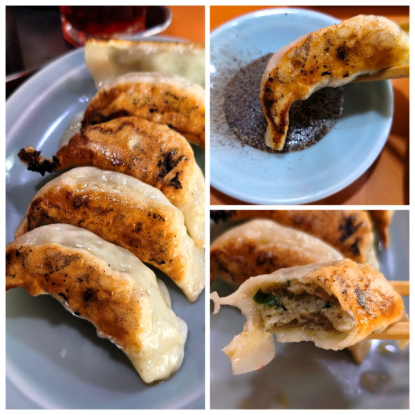 「餃子(5個)　500円」@中華料理 勝楽の写真