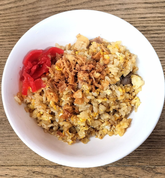 「壇の炒飯(ハーフ) 380円」@中華そば 壇の写真