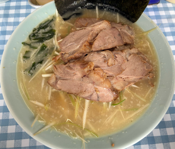 「ネギチャーシュー麺」@ラーメンショップ 津久井店の写真