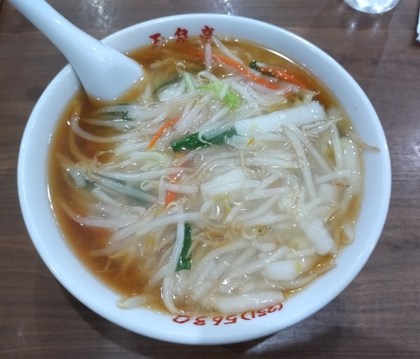 「サンマーメン850円」@玉泉亭 横浜ポルタ店の写真