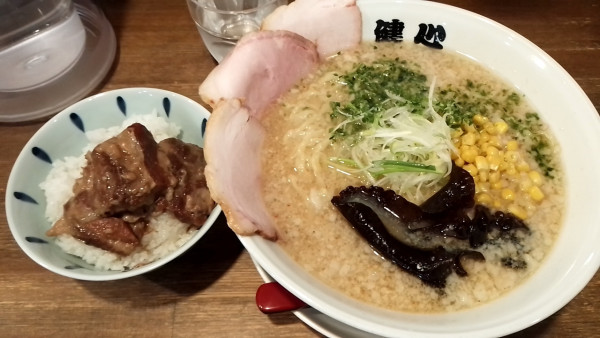 「みそらーめん　大」@らーめん 健心の写真