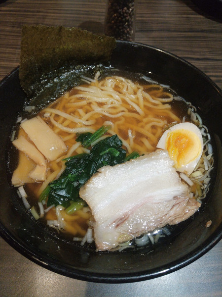 「あっさり醤油らーめん」@オリオン餃子 水戸駅南COMBOX店の写真