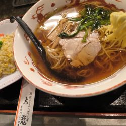 セット ラーメン・半チャーハン(900)