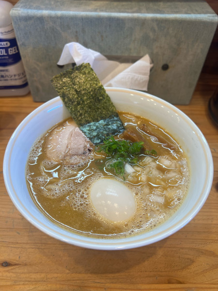「鶏魚白湯soba」@麺屋 Smileの写真
