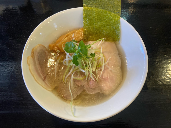 「鴨がら中華そば（塩）」@戸田ラーメンベース 和み食堂の写真