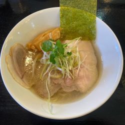 鴨がら中華そば（塩）