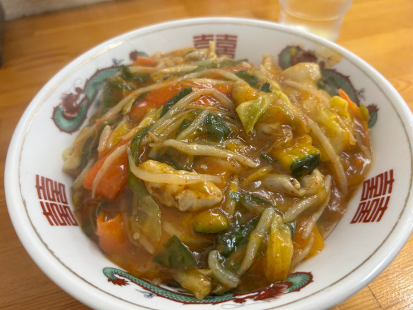 「ホルモン冷し（大）　950円」@ホルモンラーメン 玄海の写真