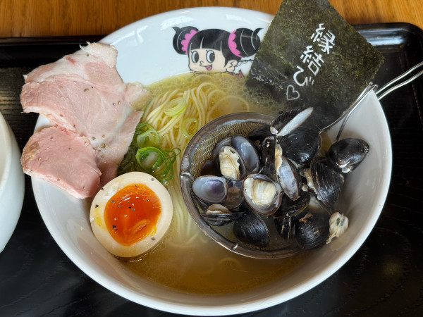 「しじみ塩　880円」@かみあり製麺の写真