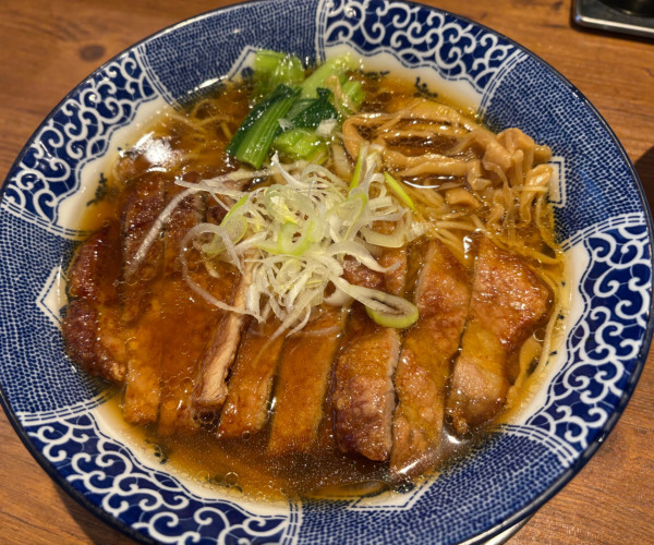 「パーコー麺」@ハマカゼ拉麺店の写真