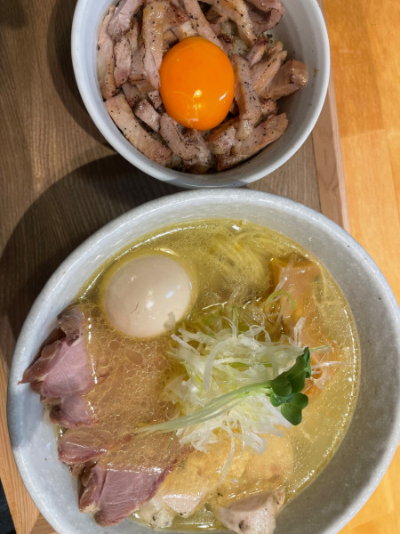 「特製塩らぁ麺」@Hamano Comugiの写真