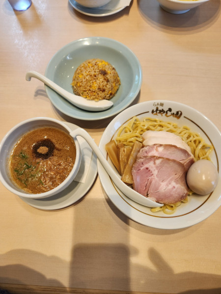 「特製濃厚海老つけ麺」@らぁ麺はやし田 岩槻店の写真