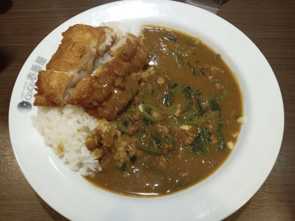 「パリパリチキンカレー」@カレーハウスCoCo壱番屋 小田急祖師ヶ谷大蔵駅前店の写真