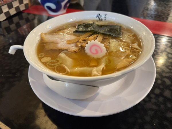 「ワンタン中華そば」@中華そば やまさだの写真