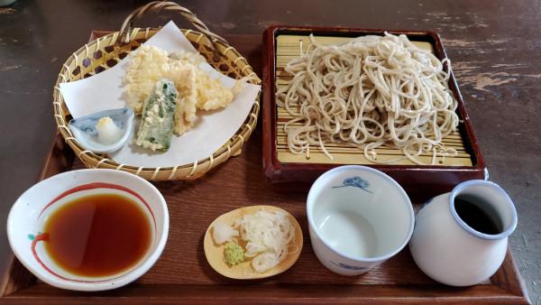 「季節の地魚天せいろ」@蕎麦処 みかわの写真
