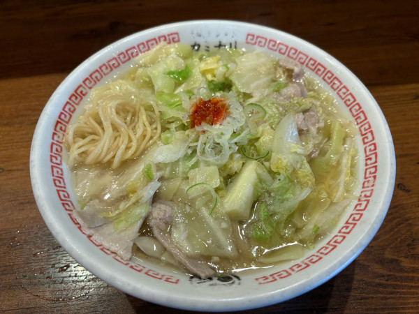 「茨城タンメン850円」@茨城タンメン カミナリ 水戸城南店の写真