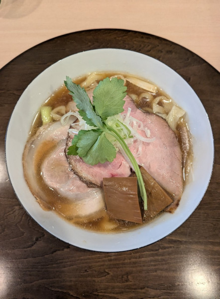 「手打中華蕎麦 醤油」@手打麺祭 かめ囲の写真