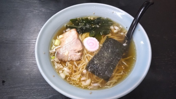 「Fセット(醤油ラーメン＋半チャーハン)」@ラーメン ガッツの写真