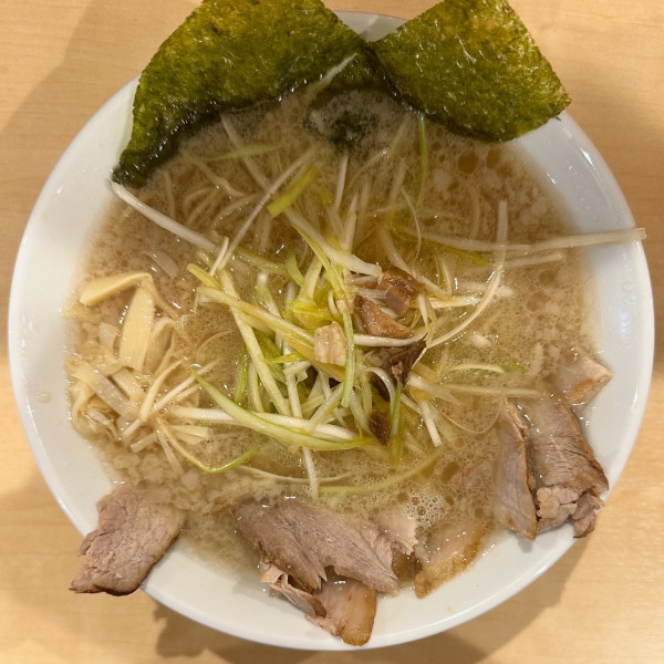 「ネギラーメン」@やばいラーメンショップ ぜんこう本店の写真