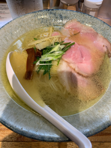 「淡麗鶏そば (塩)」@浅草ゆきかげ 結の写真