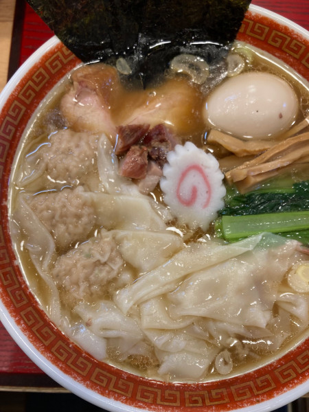 「特製ワンタン麺」@麺創庵 砂田の写真