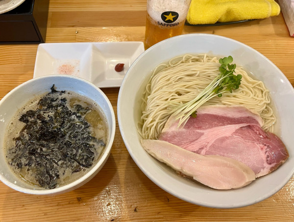 「【限定】昆布水つけ麺」@煮干らーめん 川むらの写真