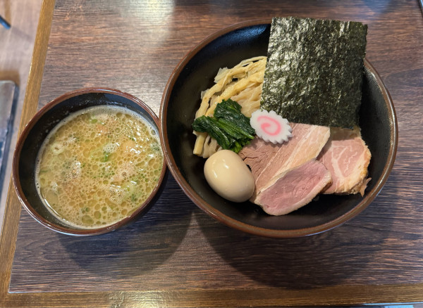 「特製つけめん（塩&ピロ麺）」@麺屋 真心の写真