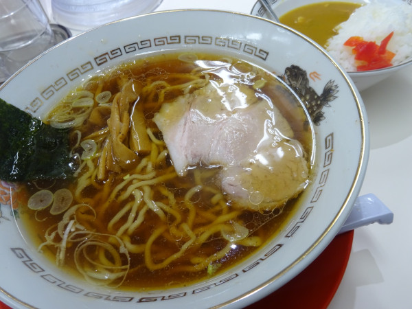 「中華そば 950円　ミニ春木屋昭和カレー 380円」@荻窪中華そば 春木屋 恵比寿店の写真