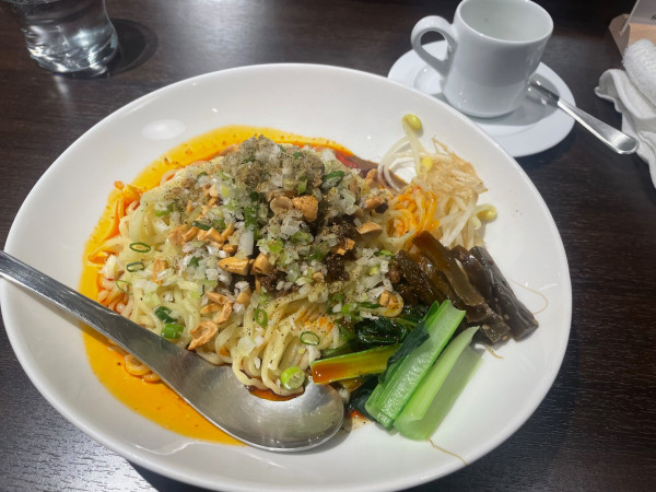 「汁無し担々麺（大盛）」@きりん堂の写真