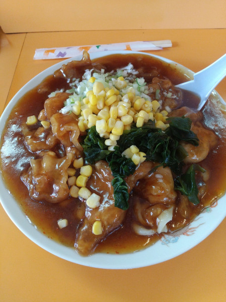 「焼肉冷やし」@中華 大進の写真