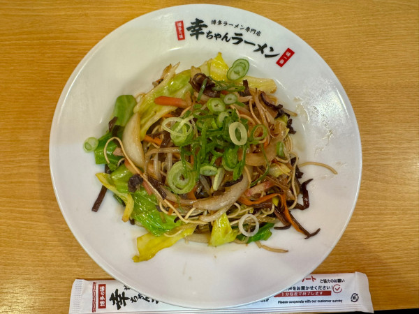 「焼きラーメン」@幸ちゃんラーメン 中洲店の写真