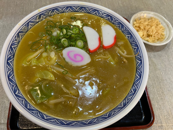 「カレー中華」@生そば 更科の写真