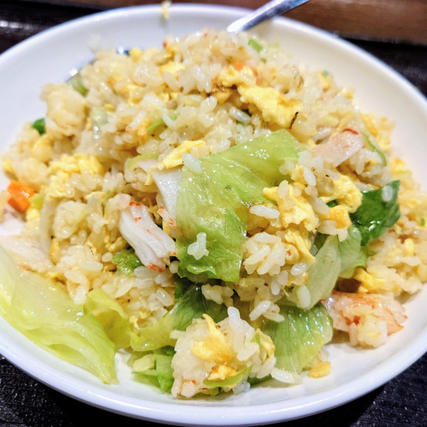 「カニチャーハン」@青山餃子房 浜松町店の写真