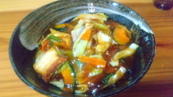 「スタミナ冷やし」@麺や かとうの写真