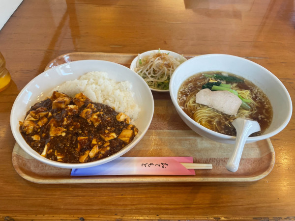 「半ラーメン」@山椒の実の写真