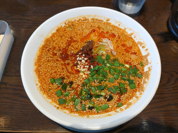 「白芝麻担担面1,210円」@紅虎厨房 御殿場プレミアムアウトレット店の写真