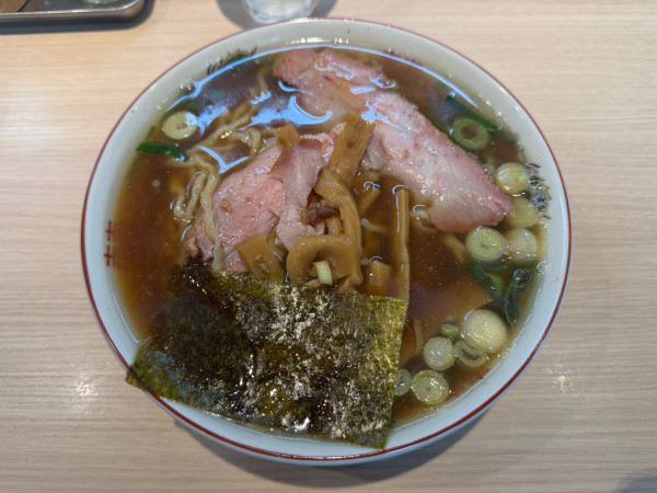 「[きょうのめにゅー]荻窪っぽい中華そば(200g)1100円」@さくらじょうすい ふなこっしーの写真