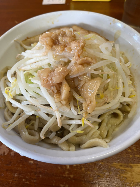 「小ラーメンアブラ」@蓮爾 新町一丁目店の写真