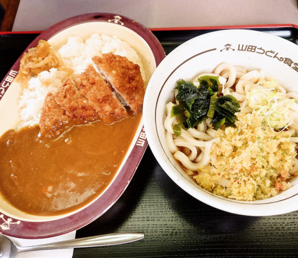 「日替わりセット」@山田うどん食堂 大宮中川店の写真