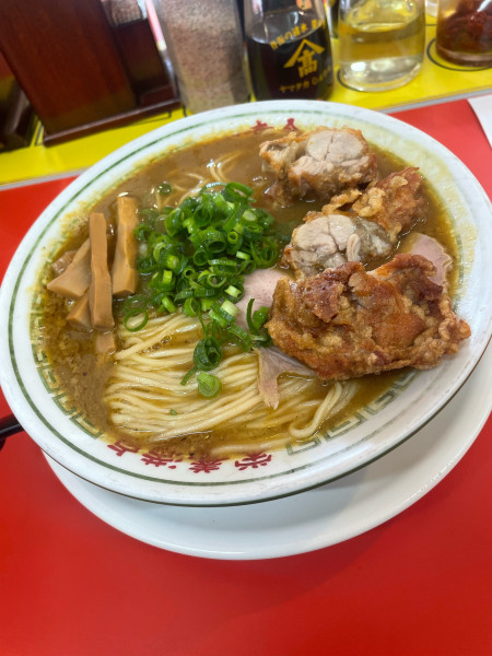 「中華カレー麺」@ドライブイン一幸舎 空港店の写真