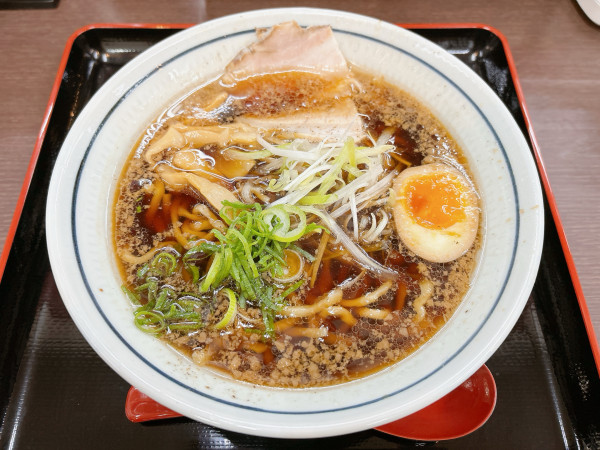 「皐月亭の郡山ブラックらーめん」@愛と情熱のらーめん屋 皐月亭の写真