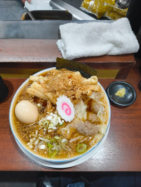 「特製いりこ　1450円」@大井町立食い中華蕎麦 いりこ屋の写真
