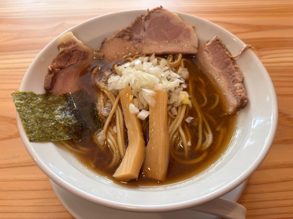 「煮干しそば」@煮干そば とみ田の写真