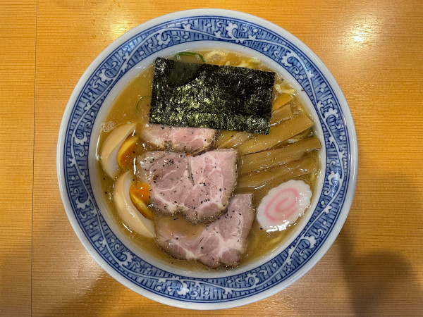 「特製中華そば」@中華そば 青葉 中野本店の写真